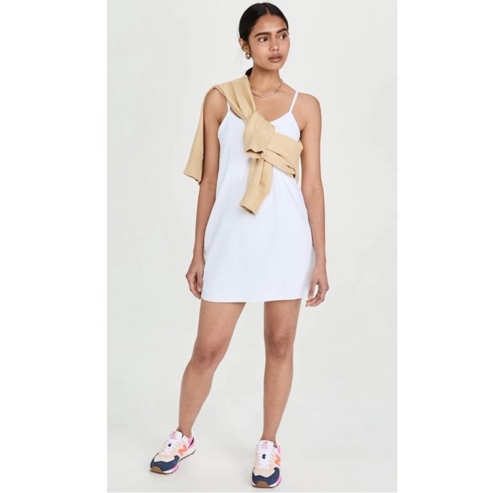 Beyond Yoga Women's Spacedye Essentials Dress in Cloud White